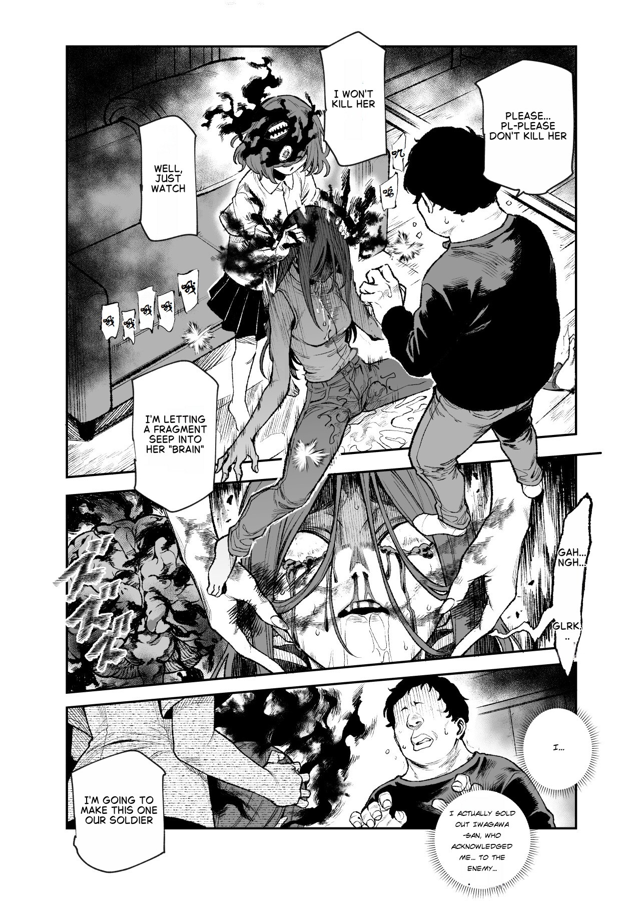 Hentai Manga Comic-Daily Life of a Low-Ranking Male Staff Member in the Anti-Shadow Special Forces EX1-Read-54